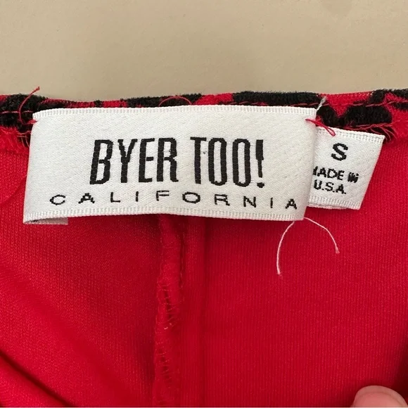 Vintage Y2K Small Whimsigoth Red Maxi Dress Black Velvet Roses Overlay Strappy